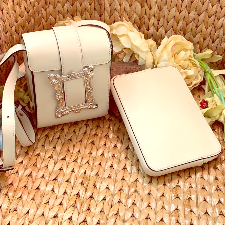 Leather Frame Shoulder Bag
